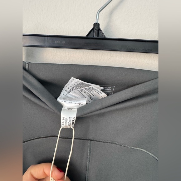 Adidas ALL ME LUXE 7/8 LEGGINGS Size S Legend Ivy NWT - Picture 5 of 13